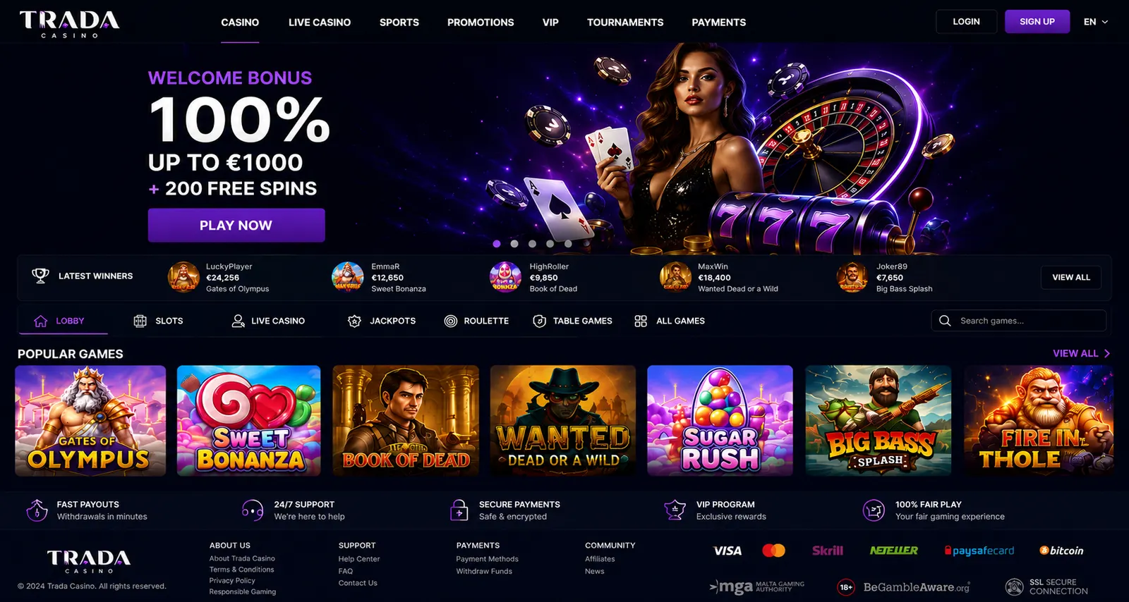 Trada Casino
