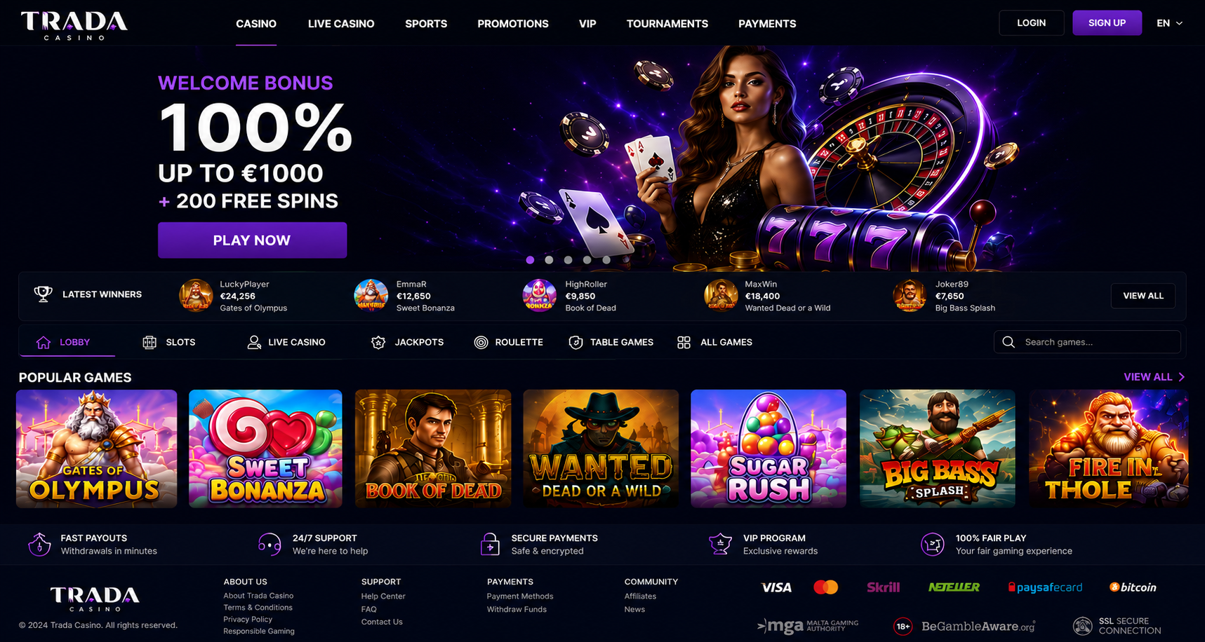 Trada Casino